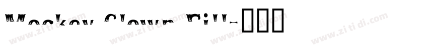 Mockey Clown Fill字体转换